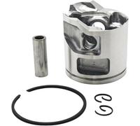Luxuypon 505215502 Kit de segments de piston 46 mm compatible avec tronçonneuse Husqvarna 555 556 560 562 562XP 560XP Outils de jardin