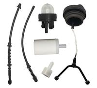 Luxuypon Bouchon de tuyau de retour de carburant de rechange compatible avec Husqvarna 445 445e 445e II 450 450e 450 Rancher 135 135e 140 140e 142e 435 outils de jardin