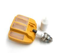 Luxuypon Kit de bougie d'allumage de filtre à carburant compatible avec Hus-Qvarna 545, 550XP Jonsered CS2252 CS2253 Pièces de tronçonneuse 522675402