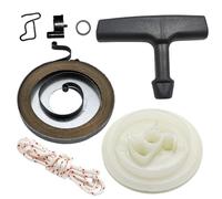 Luxuypon Kit de corde de réparation à ressort pour démarreur compatible avec tronçonneuse MS260 MS240 026 024