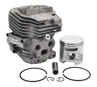 Luxuypon Kit de piston de cylindre de rechange 51 mm compatible avec tronçonneuse Husqvarna K760 II K760 II K770