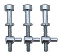 Luxuypon Kit de vis de réglage de tendeur de chaîne de rechange de 5,1 cm compatible avec tronçonneuse Stihl 028 MS380 038 AV 011 012 009 1118 664 1600