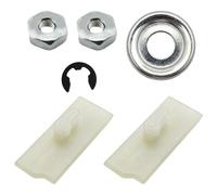 Luxuypon Kit d'écrous de chaîne de rechange pour tronçonneuse Stihl 017 018 020 021 025 024 026 MS170 MS180 MS260 MS270 MS210 MS230 MS240 MS250