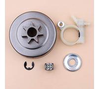 Luxuypon . Tambour d'embrayage à 7 dents de 825,5 cm pour Stihl MS251 MS 251 Kit de roulement à aiguilles pour tronçonneuse Stihl