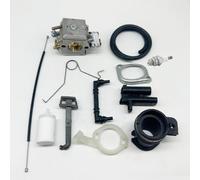 Luxuyvarna Kit carburateur compatible avec tronçonneuses Husqvarna 362 365 371 372 371XP 372XP 372XP HD-12 HD-6 Pièces de tondeuse à gazon