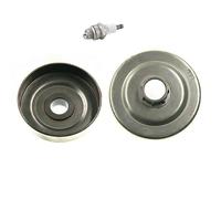 Luxuyvarna Kit de roue de pignon de tambour d'embrayage de rechange compatible avec tronçonneuse Husqvarna 50 51 55