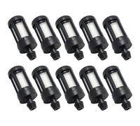Luxuyvarna Lot de 10 filtres à carburant de rechange compatibles avec tronçonneuse Stihl MS170 MS250 MS180 MS290 MS181 MS201 MS210 MS230 MS250 MS260 MS290 MS310 MS340 MS360