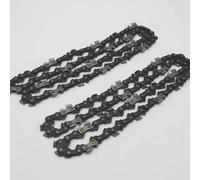 Luxuyvarna Lot de 2 chaînes semi-ciselées 3/8LP 0,05 compatible avec Stihl MS170 MS171 MS180 MS181 Pièces de rechange pour scie électrique (55 disques 40,6 cm)