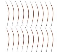 Luxuyvarna Lot de 20 câbles d'accélérateur de rechange de 19 cm compatibles avec tronçonneuse Husqvarna 362 XP 365 372 XP 371 375 K 385 390 EAP 503717601