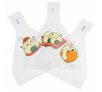 Luxylei 100 Sachets Triangulaires À Motifs De Dessins Animés pour Onigiri, Emballages pour Boulettes De Riz Japonaises, Sachets pour Sushis Onigiri À L'algue Nori, Accessoires pour Bento