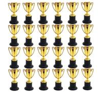 Luxylei Paquet De 24 Mini-trophées pour Enfants Coupes De Trophée De Récompense d'or Trophée d'or Trophées De Récompense d'or pour Les Cadeaux De Fête Prix De Participation pour Les Enfants