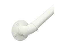 Luyckfrazy Mains Courantes Fixées au Mur Rampes Main Courante Blanche pour Escaliers - Kit Complet Intérieur Extérieur Couloir Grenier Pont Loft Marches Main Courante Rampe (Size : 120cm)