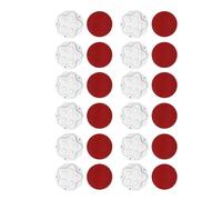 lvifloae 12 pièces Roulette pivotante à Rotation à 360 degrés Roue de Meubles en ABS Auto-adhésive à Haute Charge Roulettes à Perles de Colle Noire pour Support de Rangement Table (Perles de colle