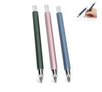 lvifloae 3 crayons de charpentier mécaniques 5,6 Mm, outil de marquage, ensemble de marqueurs avec taille-crayon intégré pour la Construction, crayons pour le travail du bois (Bleu Rose Vert)