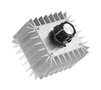 lvifloae Ac 0-220 V 5000 W Moteur de crête Thyristor Contrôleur de puissance Boîtier en aluminium Variateur de vitesse variable Module de thermostat pour ventilateur, lampe,