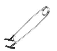 lvifloae Écarteur de mâchoire d'ouvre-Bouche de Poisson en Acier Inoxydable, Paquet de 4 Outils de Retrait d'hameçon de pêche Portables pour Le Retrait d'hameçon de pêche en Eau