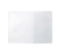 lvifloae Étui de Protection pour Passeport, Housse de Passeport Transparente givrée, étui de Protection pour Passeport en PVC Facile à Nettoyer, Protecteur de Voyage pour Porte-Cartes pour