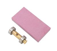 lvifloae Kit d'affûtage de tournevis de réparation de montre, pierre à aiguiser grain 3000 avec support de tournevis en cuivre pour horlogers et amateurs