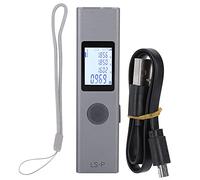 lvifloae Télémètre portable 40 m, mini télémètre numérique en alliage d'aluminium rechargeable par USB pour la mesure domestique