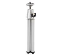 lvifloae Trépied de ventilateur réglable en alliage d'aluminium, support triangulaire avec filetage de 6 mm pour camping en plein air, accessoires d'éclairage de bureau à domicile,