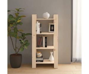 LVL - Bibliothèque d'Adulte/Enfant - Pour livres/CD - 60x35x125 cm Bois massif LL1354