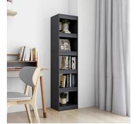 LVL - Bibliothèque d'Adulte/Enfant - Pour livres/CD - Gris 40x30x167,5 cm Pin massif LL1005