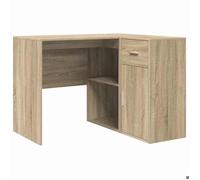 LVL - MEUBLE DE BUREAU - Bureau d'angle - Pour Adulte/Enfant - avec tiroir 2 pcs Chêne sonoma - 102x50x75 cm - LL01101