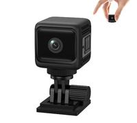 lvssiao Mini Caméra WiFi, 4K Mini Caméra Espion sans Fil Invisible Micro Camera 1600 mAh Batterie Longue (8H) Vision Nocturne Détection de Mouvement Grand Angle 180° pour Maison Bureau Voiture