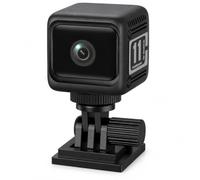 lvssiao Mini Caméra WiFi FHD avec Batterie 1600 mAh, Caméra de Surveillance Intérieure avec Détection Humaine et de Mouvement, Vision Nocturne, Audio et microSD 128 Go, O-KAM Pro