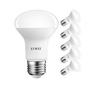 LVWIT 8W Ampoule LED Reflecteur E27 R63, Equivalente à Ampoule Incandescente 60W, 806Lm 2700K Blanc Chaud, Non-Dimmable, Lot de 6