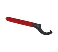 LVYXON rochet en C réglable pour colliers de verrouillage ronds de 38 à 42 mm - Outil robuste en acier au carbone avec poignée antidérapante rouge pour réparation de machines (C 45-52 mm)