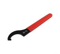 LVYXON rochet en C réglable pour colliers de verrouillage ronds de 38 à 42 mm - Outil robuste en acier au carbone avec poignée antidérapante rouge pour réparation de machines (C 68-72 mm)