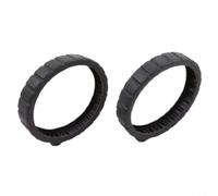LVYXON Kit de pneus pour Pentair V2 pour nettoyeur de piscine Rebel 360287 360482 360473 360302 - Design nervuré amélioré avec une bosse plus grande pour un nettoyage fluide et une meilleure