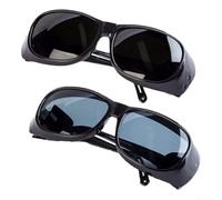 LVYXON Lunettes de soudage à obscurcissement automatique avec vue des couleurs vraies - Lunettes de sécurité bloquant la lumière bleue pour coupe de meulage TIG MIG MMA - Verres rabattables légers