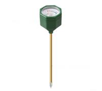 LVYXON Testeur d'humidité du sol et testeur de pH 2 en 1 - Pas besoin de batterie nécessaire, capteur d'hygromètre analogique pour plantes d'intérieur et d'extérieur, agriculture, agriculture, longue