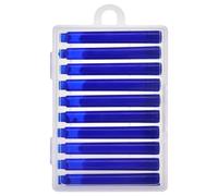 LVZONGXIN. Lot de 10 cartouches d'encre effaçables - Lot de 10 cartouches d'encre - Bleu roi - Encre effaçable