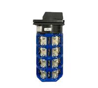 LW26-160/4 multi-positions 4 sections commutateur de changement de came de transfert universel quatre fils double puissance moteur de commutation inverse 160A