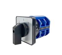 LW26-63 YMW26-63/2M Commutateur rotatif inverseur 63A 2P 8T IP65 | LW26-63/2M Commutateur rotatif inverseur 63A 690V 2 pôles 8 bornes IP65 boîtier protecteur(102 With Box)