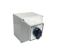 LW26 YMW26-32A commutateur rotatif à came de changement deux pôles avec boîte étanche IP65