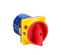 LW26GS-32A Padlock Cam Switch 690V Changeover Rotary Selector LW26GS YMW26(4P 16Terminals)