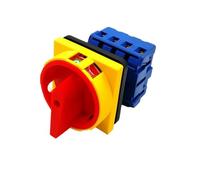 LW30-4P interrupteur d'isolateur marche-arrêt 690V 25A/63A-80A100A cadenas 2 positions 4 pôles interrupteur à came rotatif principal arrêt d'urgence(40A)