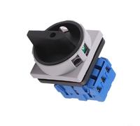 LW30 Interrupteur de séparation de charge rotatif 25 A-125 A 690 V en cuivre Interrupteur principal pour pompes à eau, ventilation, climatiseurs, petits moteurs CA, boîtier robuste, protection contre