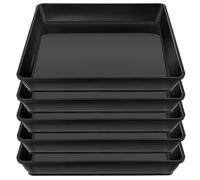 LWALRS Lot de 5 soucoupes carrées pour Plantes 20,3 cm