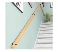 LWJSOCP Rambardes d'escalier en Bois Massif - Mains courantes intérieures pour Couloir, Grenier et Garage - Installation Double Face, idéale pour la sécurité et Le Style (Couleur : R)