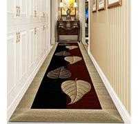 LWPCP Tapis De Couloir Au Mètre, Moderne Long Antidérapant Lavable Tapis De Passage pour Couloir Chambre Cuisine Entrée,Paillassons Doux Et Résistants À l'usure, Personnalisable,80x100cm