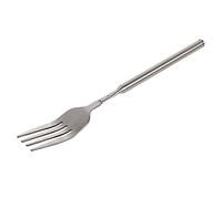 Lwuey Fourchette Telescopique BBQ,Fourche Extensible en Acier Inoxydable,Barbecue Vaisselle Fournitures,Longueur Rétractable 8,7 à 25,2 pouces pour Dîner Dessert aux Fruits,Saucisses
