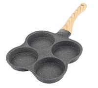 Lwuey Poele a Pancakes Manche Amovible,Poêle à Omelette Antiadhésive en Aluminium Poêle Plusieurs Compartiments Casserole Pancake Induction Poignée Amovible pour Cuisinière Gaz ÉLectrique Céramique