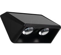 LX-SO700116 - Applique solaire murale extérieure, 2 lampes, CCT, IP54