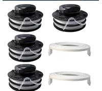 Lxamivxla Lot de 4 bobines de rechange pour débroussailleuse électrique Stihl FSA 57/FSE 52 avec tête AutoCut C3-2