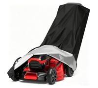 LXCMQL Housse Tondeuse a Gazon pour Bosch ROTAK18V2 43, Bâche Tondeuse Imperméable Oxford avec Cordon Protection UV Poussière